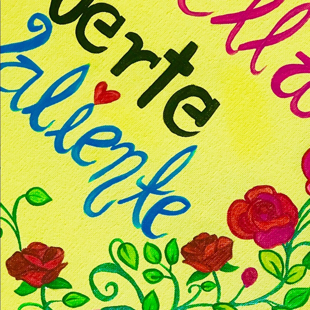 Personalized Art Canvas for kids room decor 💚💜🤩